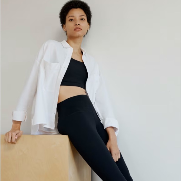 EVERLANE The Boxy Oxford - Color White - Size XXS - Picture 4 of 8